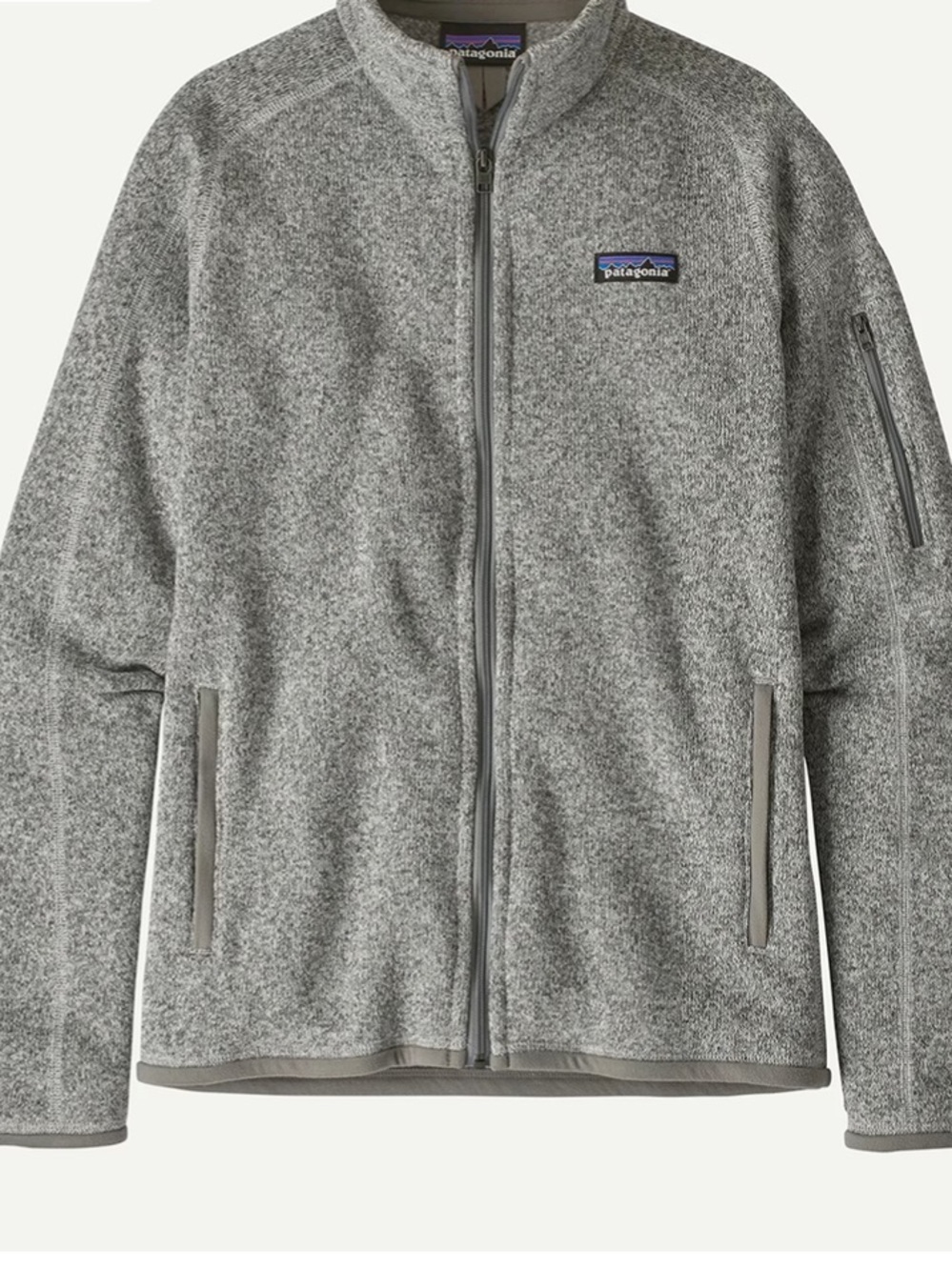 Patagonia Better Sweater Jacket, Birch White, M - Picture 3 of 9